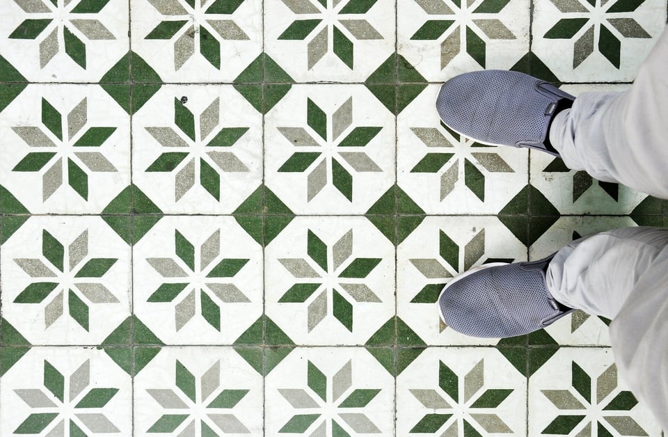 Encaustic Cement Tile