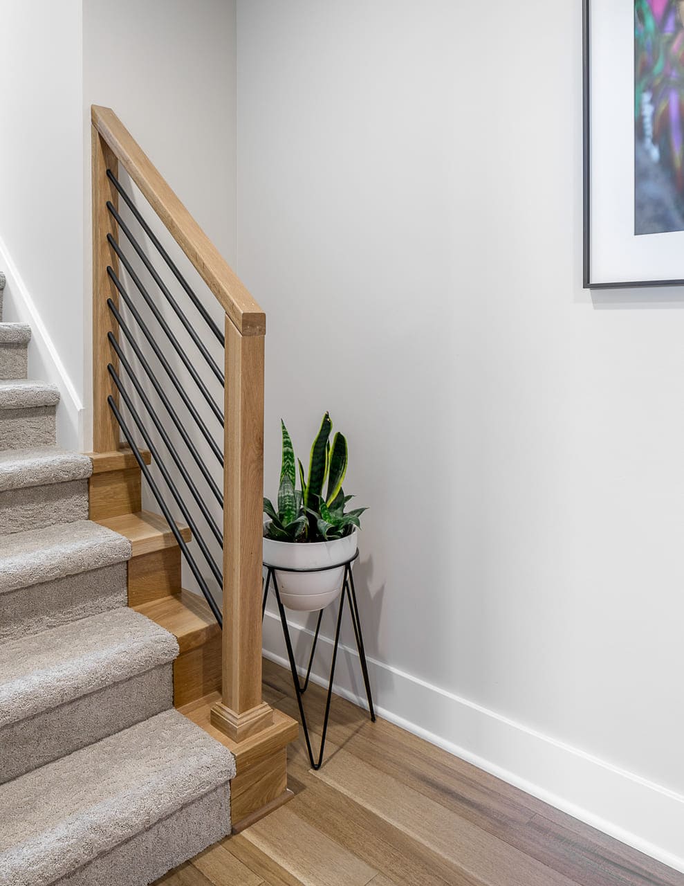 Stairs to Basement Remodel | Compelling Homes